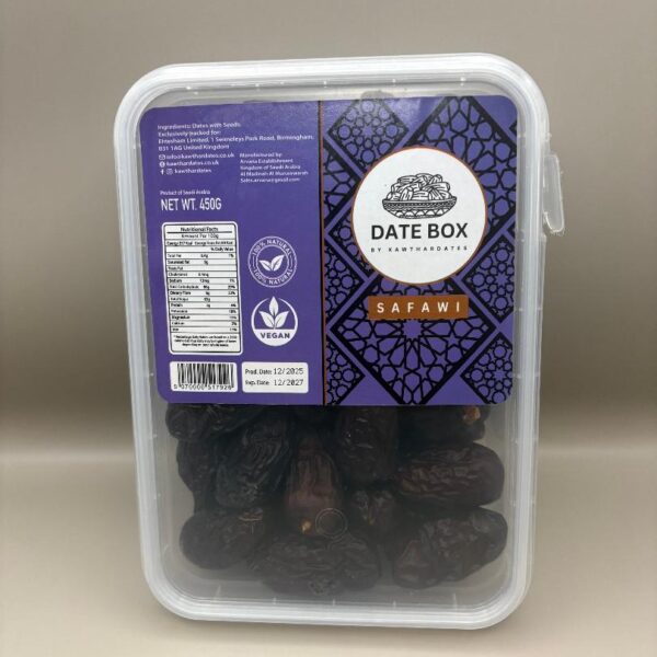 Safawi dates 450g by Date Box